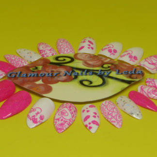 Neon Pink Candy Love (OOAK)