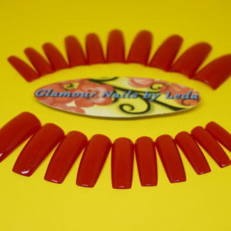 Red Glossy Nails